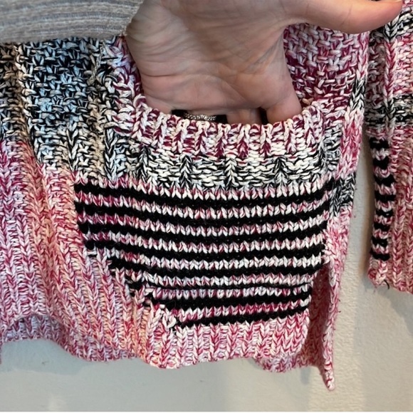 Anthropologie Sparrow Wool Blend Marled Cowl Neck Sweater Size Small - Picture 8 of 11